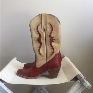 Vintage Frye Western Boots